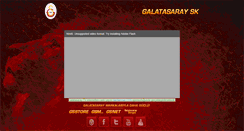 Desktop Screenshot of galatasaray.com
